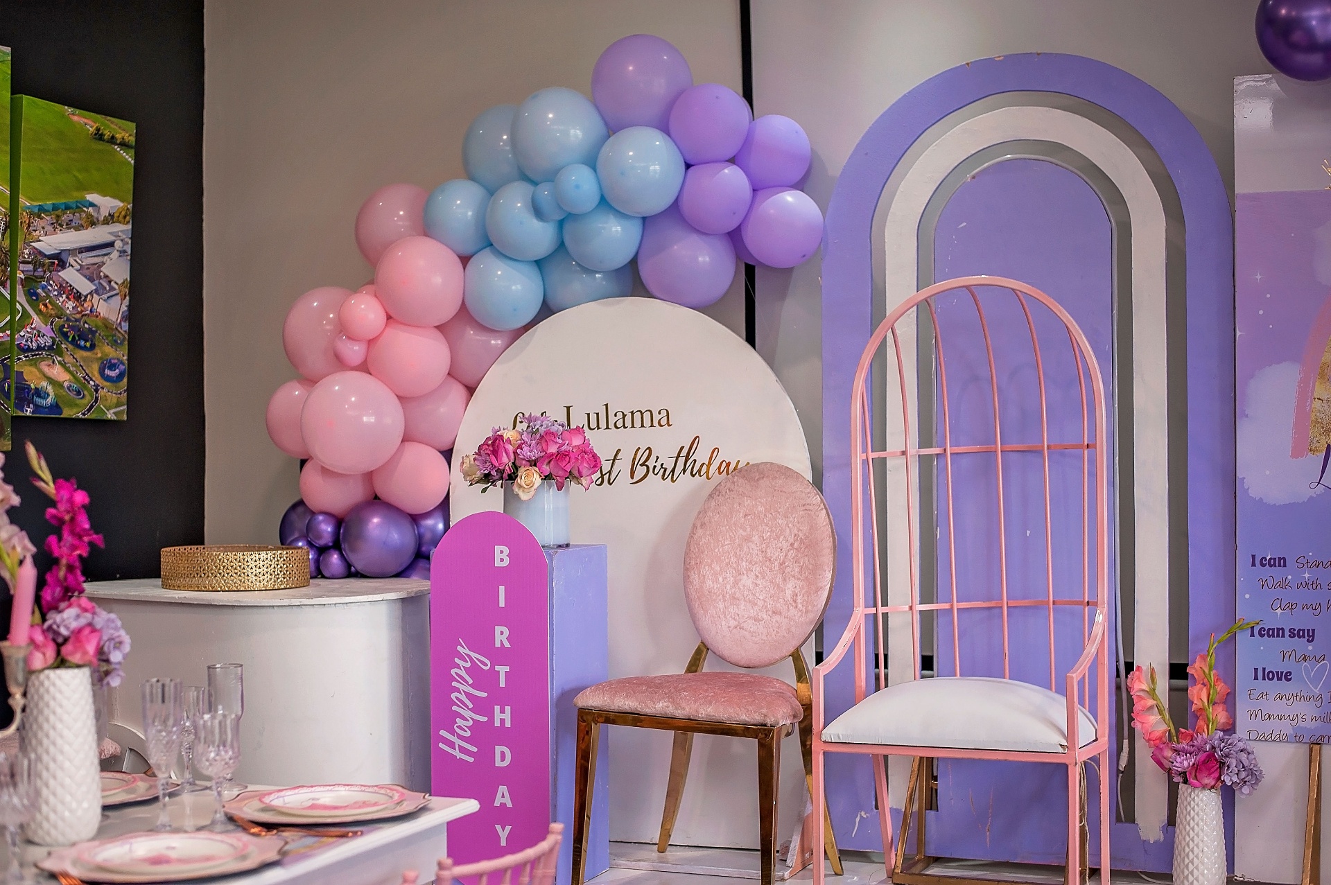 Kids Parties event styled by Arose Events