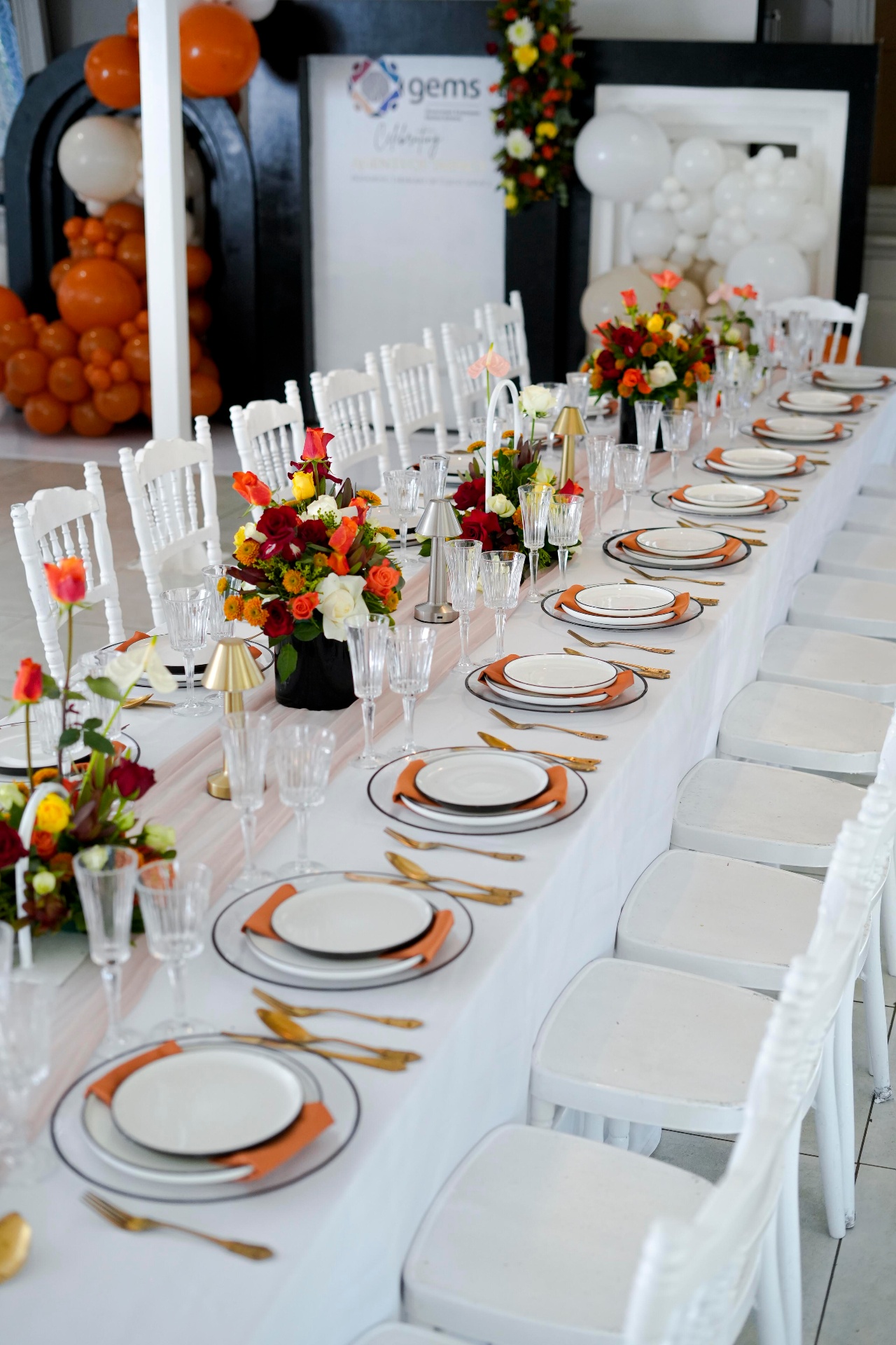 Corporate event styled by Arose Events
