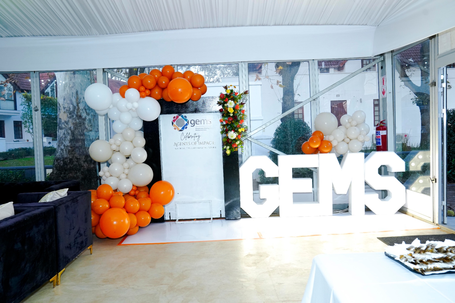 Corporate event styled by Arose Events
