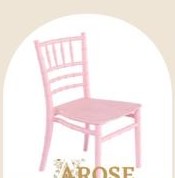 Pink Tiffany for hire from Arose Events