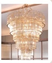 Crystal Chandelier for hire from Arose Events
