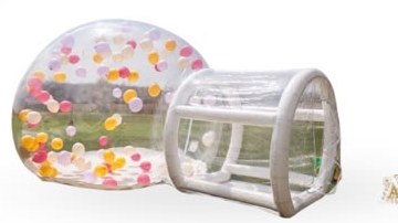 Bubble House for hire from Arose Events