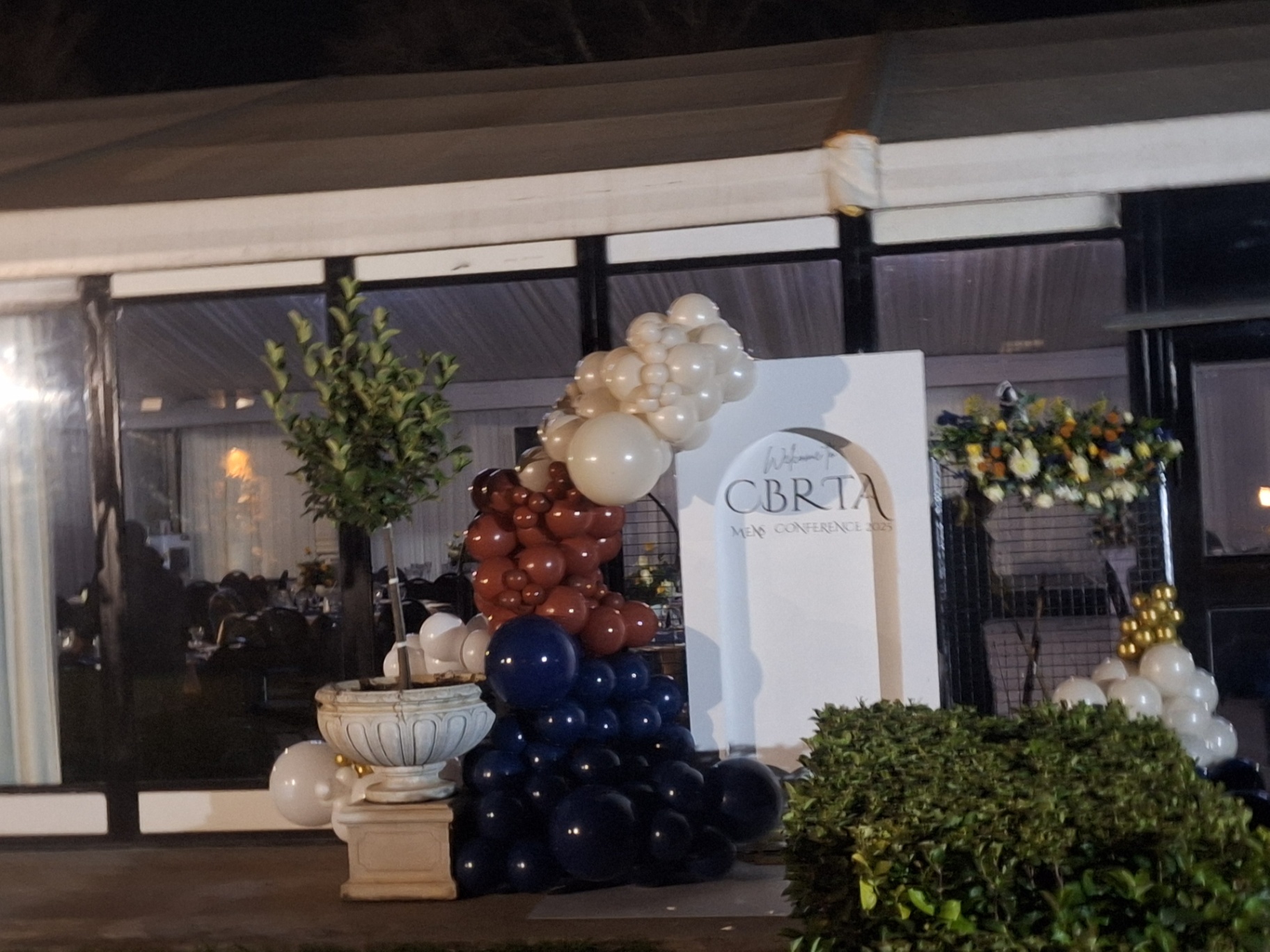 Corporate event styled by Arose Events