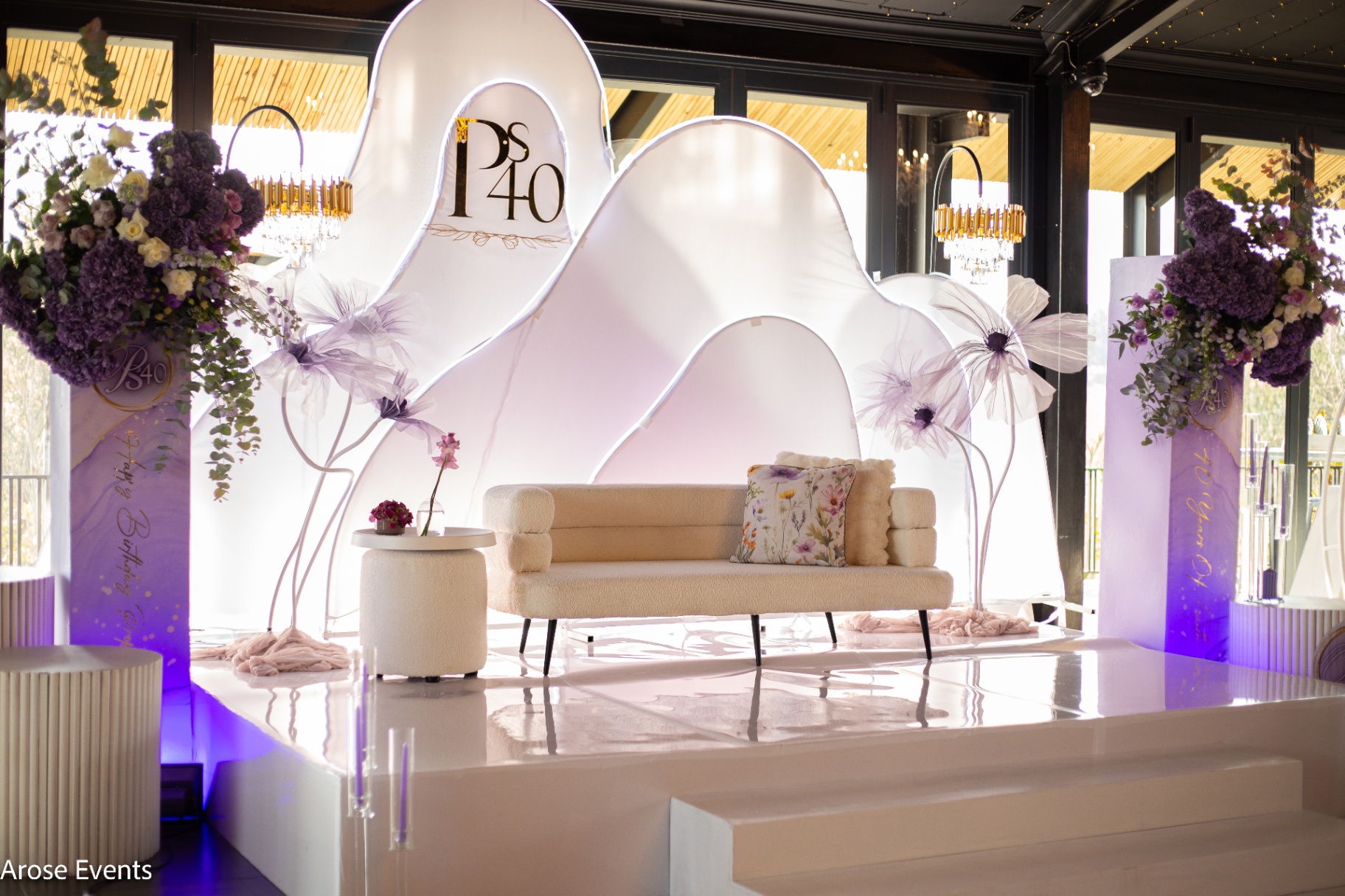 Birthdays event styled by Arose Events
