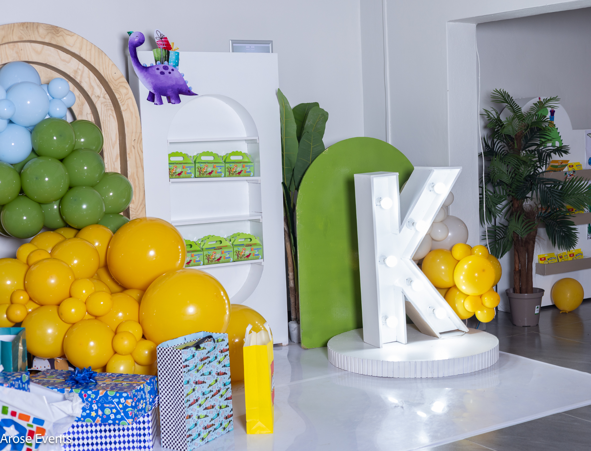 Kids Parties event styled by Arose Events