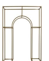 Gold Arch for hire from Arose Events