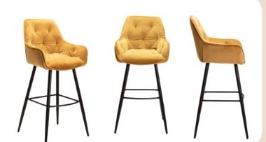 Amber Bar Chair for hire from Arose Events