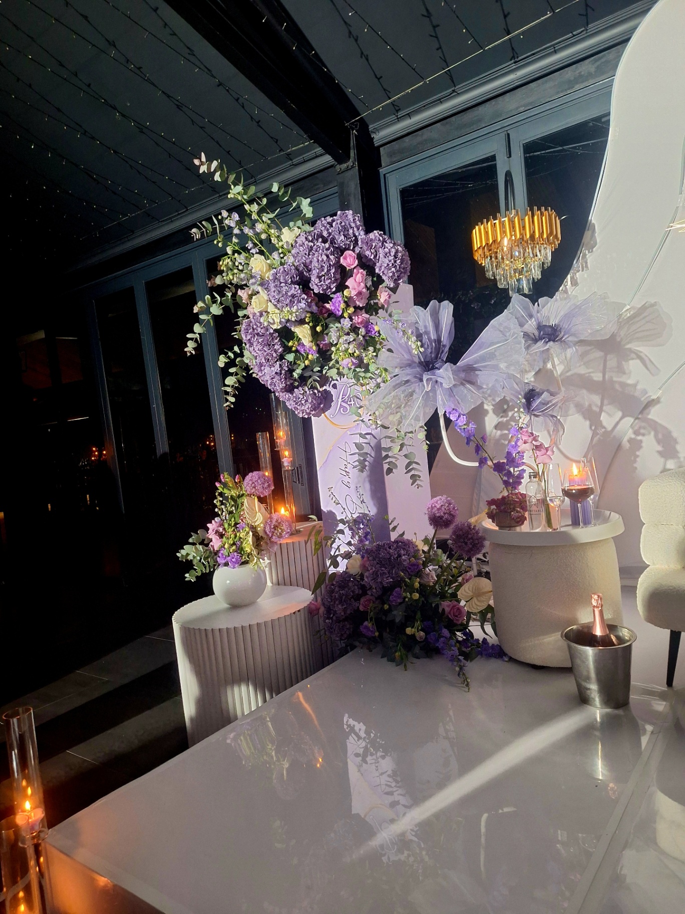 Birthdays event styled by Arose Events