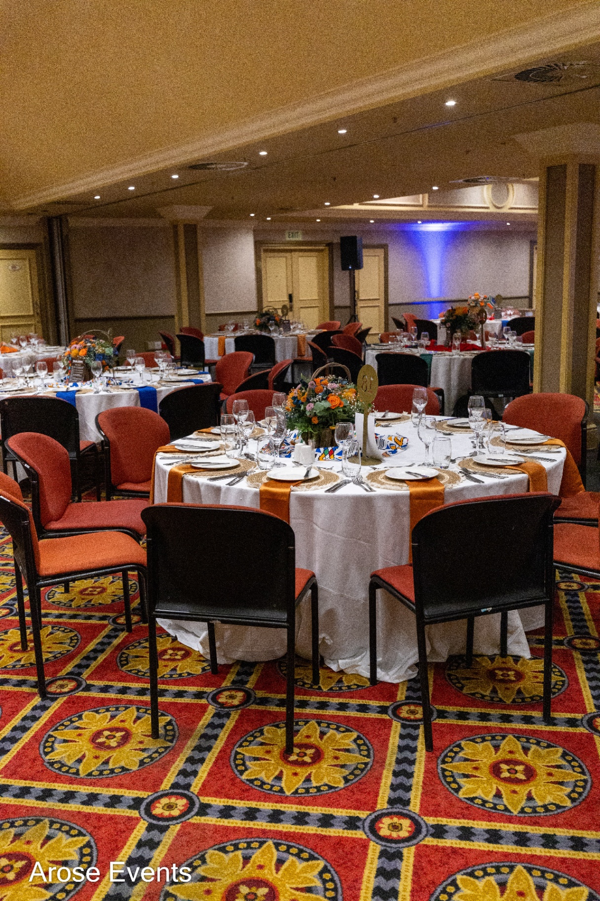 Corporate event styled by Arose Events